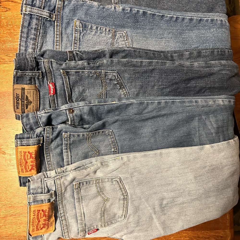 Boys Size 7 Jean Lot